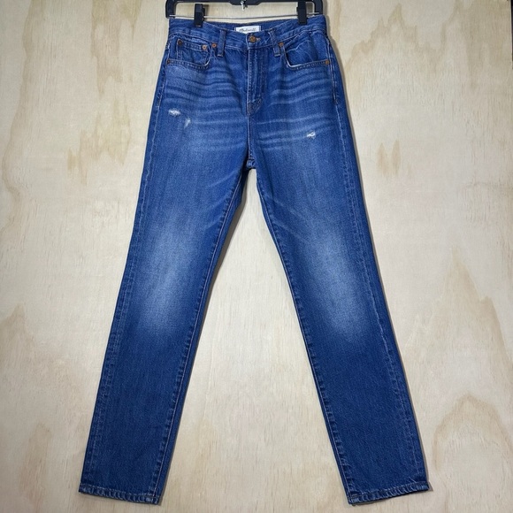 Madewell The Perfect Vintage Jean Distressed Size 26 Inseam 29” - Picture 1 of 10